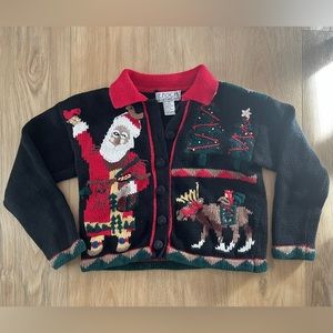 Knit Ugly Christmas Cardigan